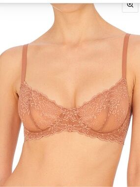 Natori Heavenly Convertible Balconette Underwire Bra 32G Glow